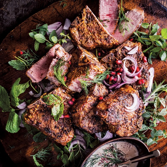 Turkish-Style Grilled Lamb